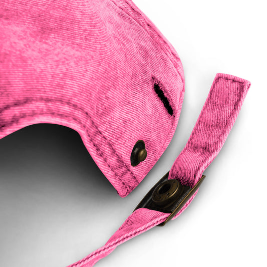 Faith on Motion Vintage Cotton Cap - Pink Edition