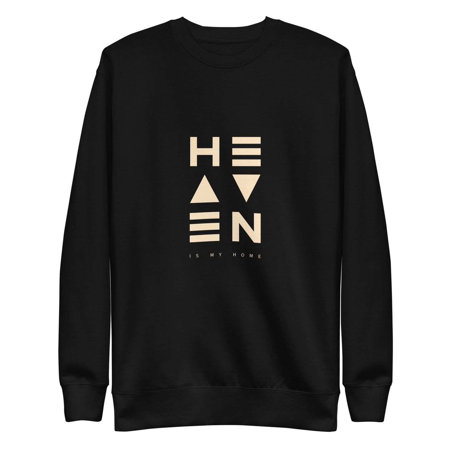 Heaven is My Home - Fleece Sweatshirt & Sweatpants (Black)