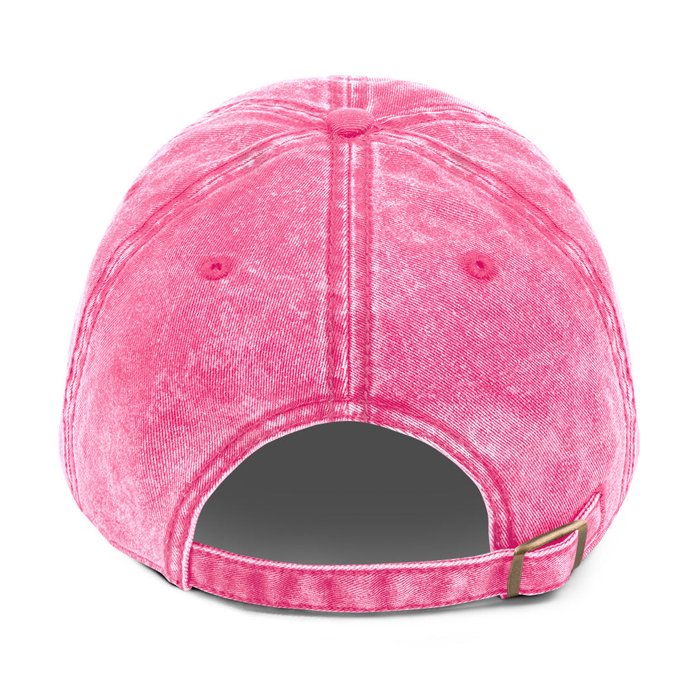 Faith on Motion Vintage Cotton Cap - Pink Edition